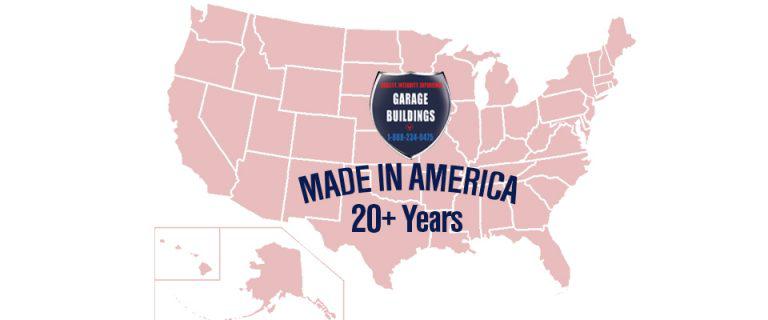 Garage Buildings Made In America