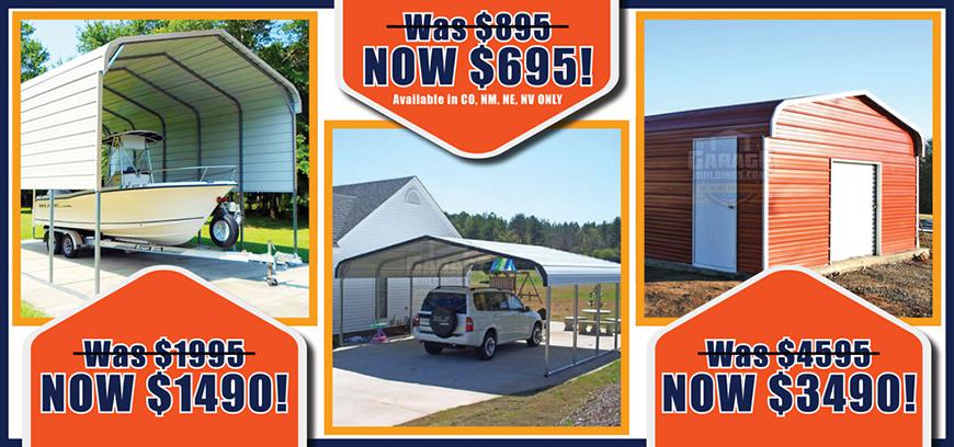 RV/Boat Cover, Carport and Shed Sale!