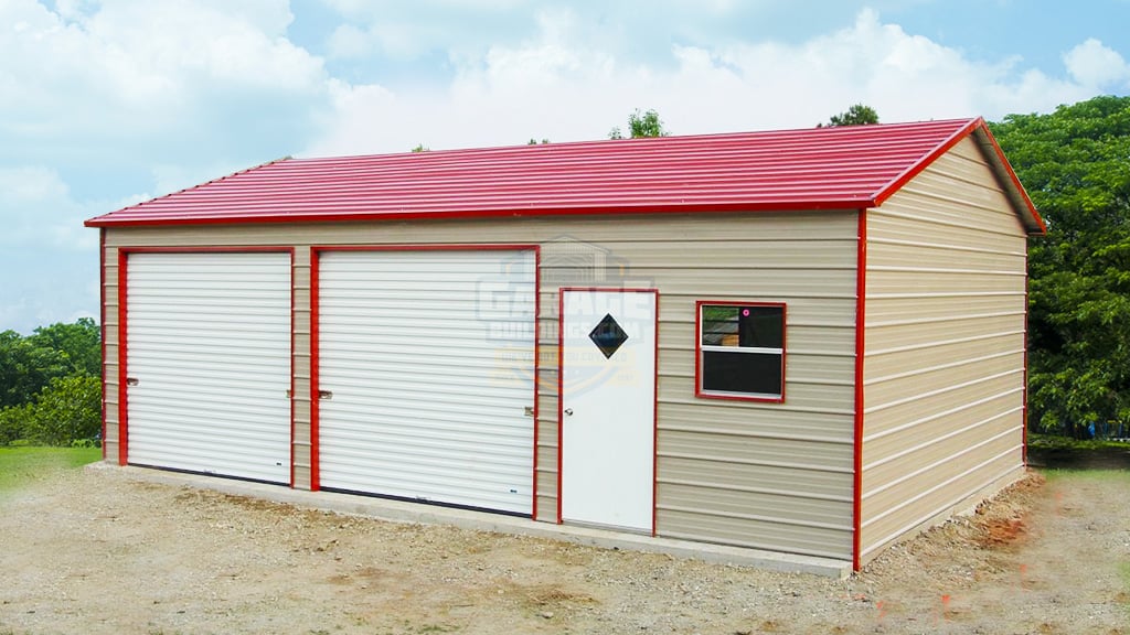 24x31 Boxed Eave Garage