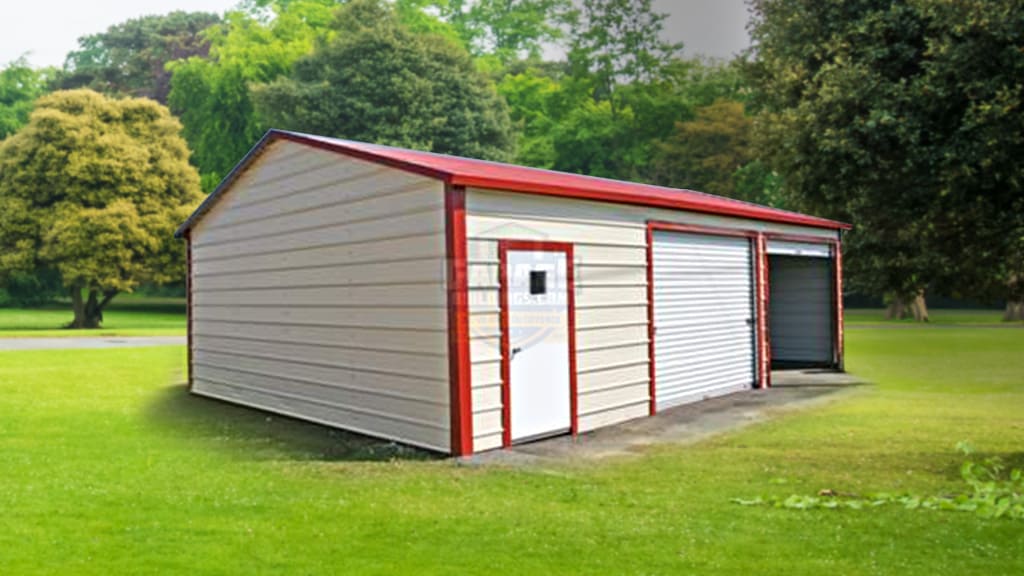 22x36 Boxed Eave Garage