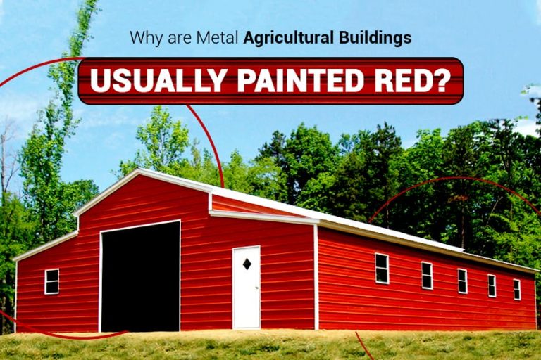Why are Agricultural Metal Buildings Usually Painted Red?