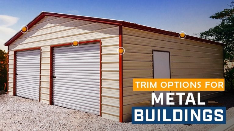 Trim Options for Metal Buildings