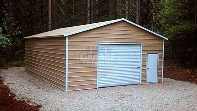 20x31x10 A-Frame Roof Garage