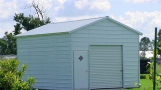 18x21x10 A-Frame Roof Garage