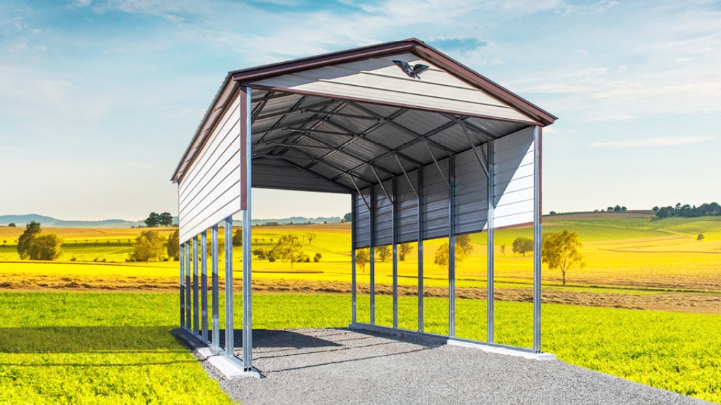 18x36x14 Vertical Roof RV Cover