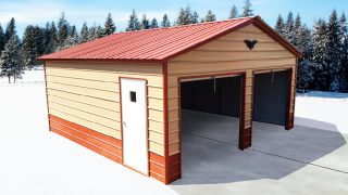 22x26x10 Residential Style Garage