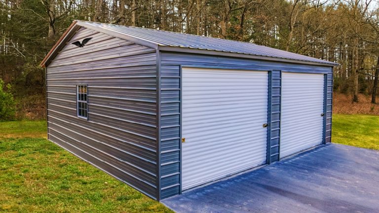 26x31x10 Residential Garage with Side Bays