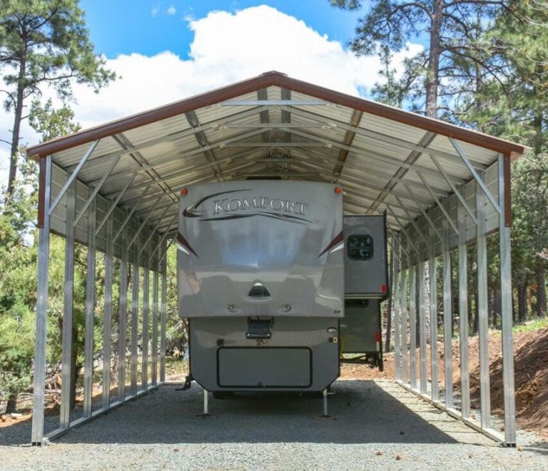 22x46x14 Vertical Roof RV Cover