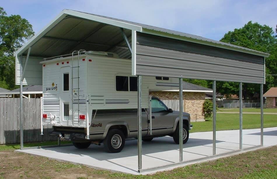 22x26x14 A-Frame Roof RV Cover