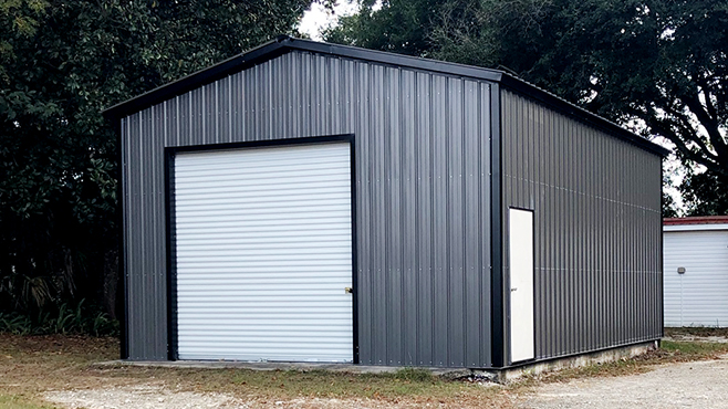 18x31x10 A-Frame Roof Garage
