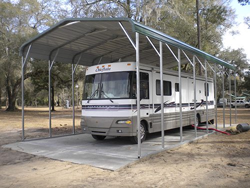 18x31x14 A-Frame Roof RV Cover