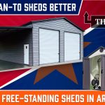 Are Lean-To Sheds Better Than Free-Standing Sheds in Arizona?