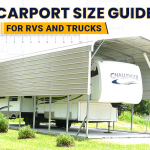 Carport Size Guide for RVs and Trucks