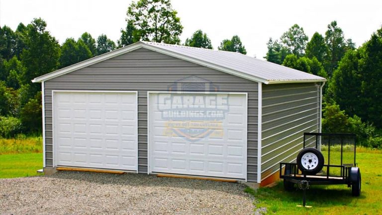 24x31 Two Car Garage - Order 24x31 Metal Garage Online at Best Prices