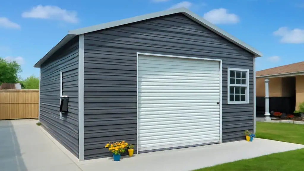 18x25 Outdoor Storage Garage | Metal Utility Garage | Garage Buildings