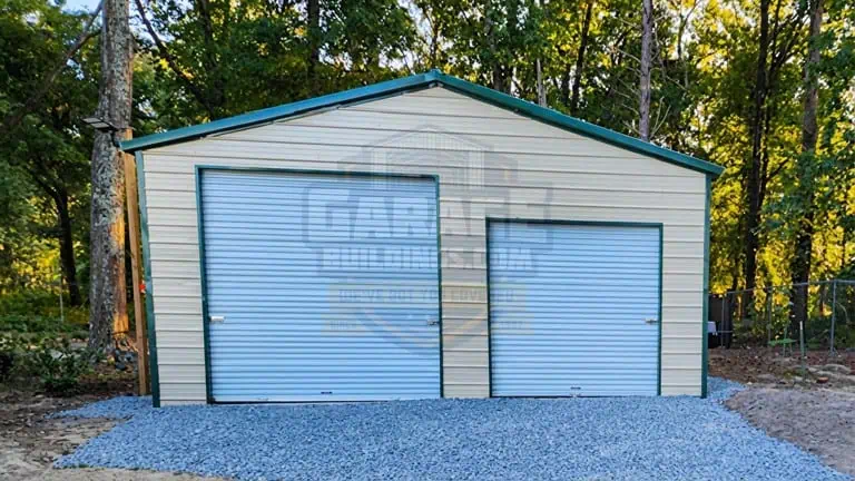 ☆American Garage 26x25 Metal Garage | Buy Direct | Garage Buildings