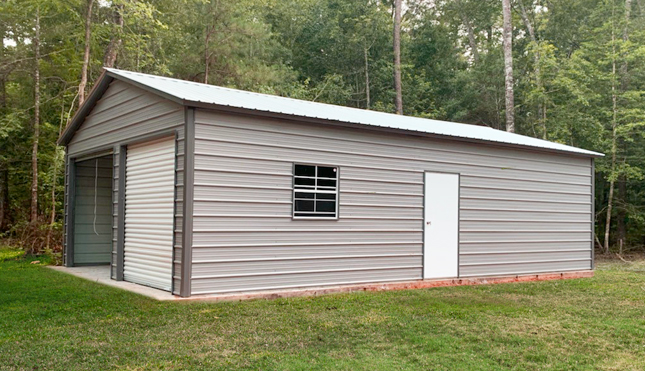 Vertical Roof Garage