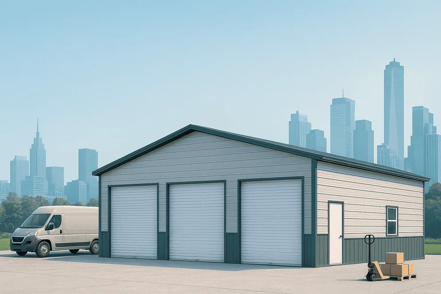 Why Metal Garages Might Be the Best Solution for Your Commercial Space